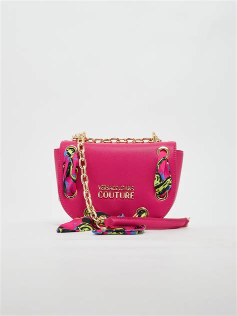 versace fucsia oro|borse versace donna.